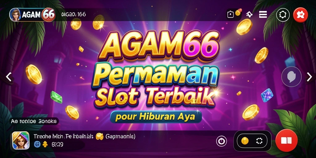 Tampilan gameplay AGAM66 yang seru dan mendebarkan.