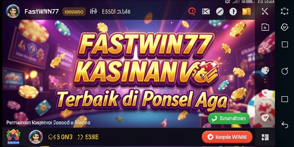 Screenshot gameplay Kasino FASTWIN77 yang menarik dan mengasyikkan.
