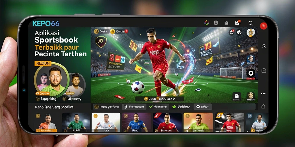 Screenshot gameplay dari KEPO66 menampilkan opsi taruhan olahraga yang menarik.