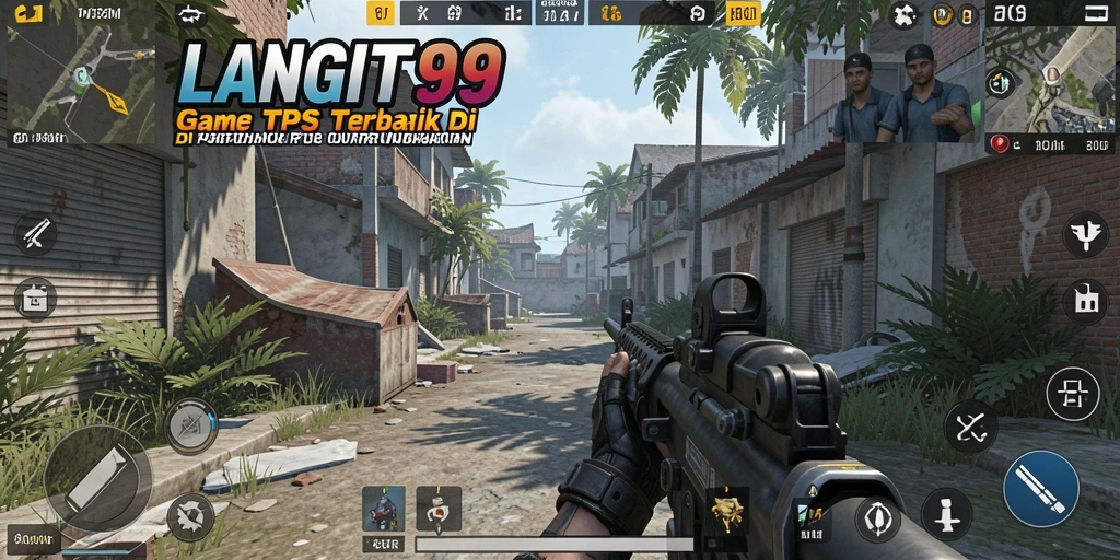 Tampilan gameplay seru dari LANGIT99 yang penuh aksi.