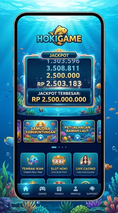 Proses pengunduhan cepat dan mudah menggunakan aplikasi hokigame.